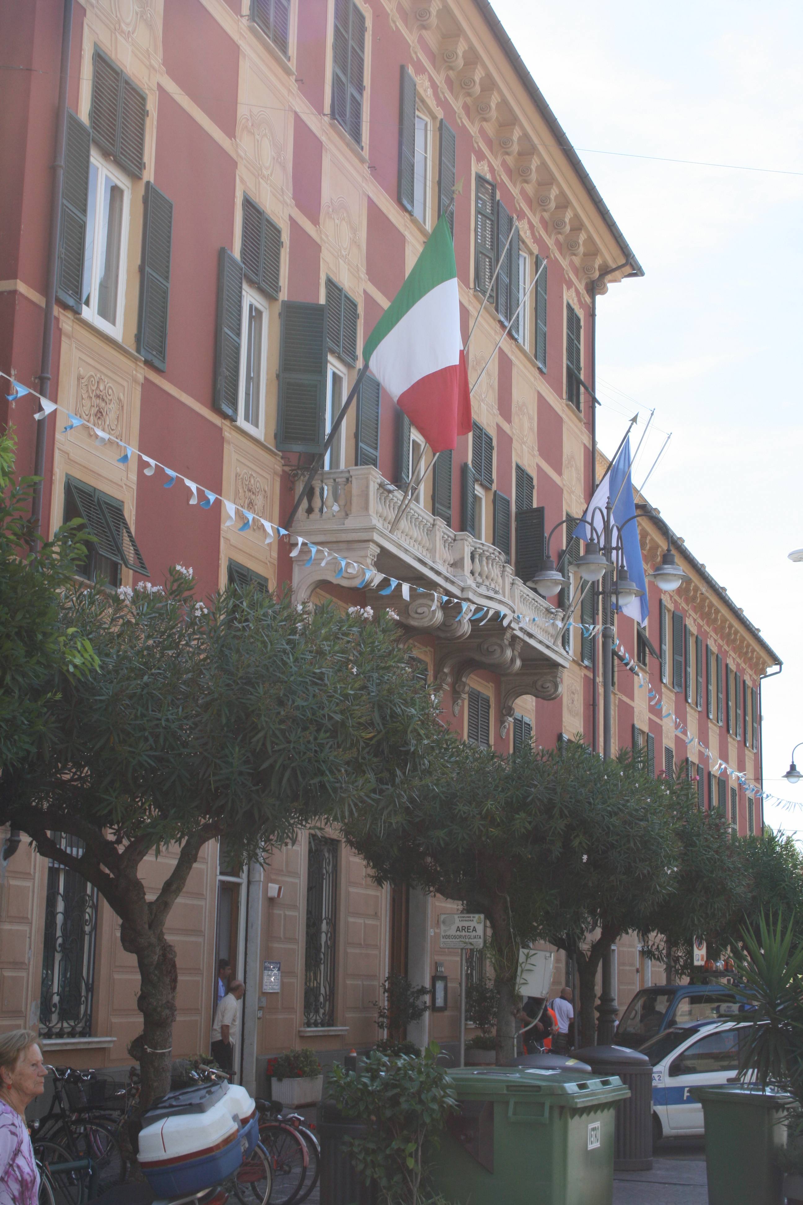 La sede del Comune di Lavagna