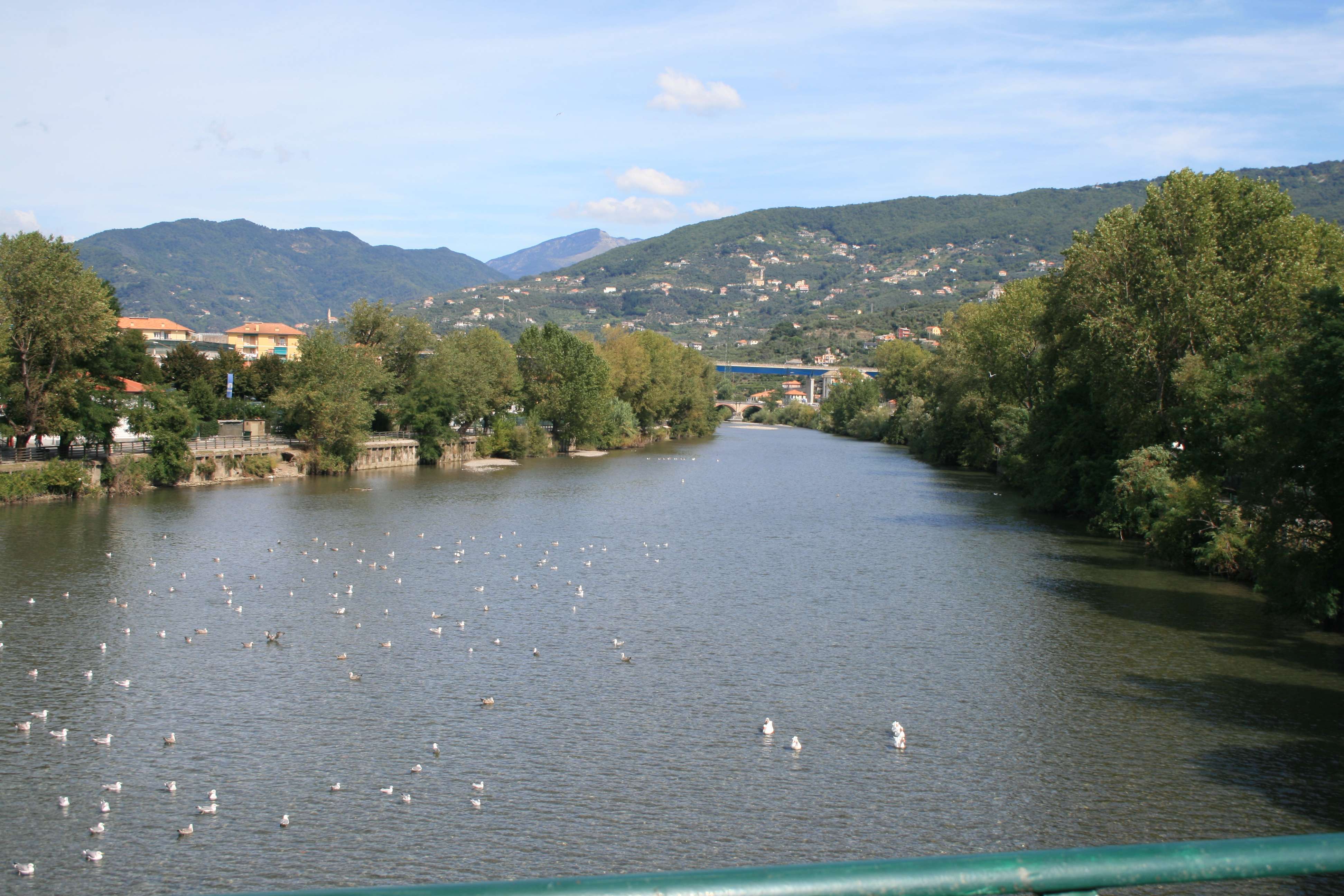 La zona della foce del fiume Entella