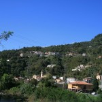 Le colline in comune di San Colombano Certenoli