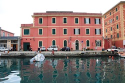 La sede della Guardia Costiera a Santa Margherita