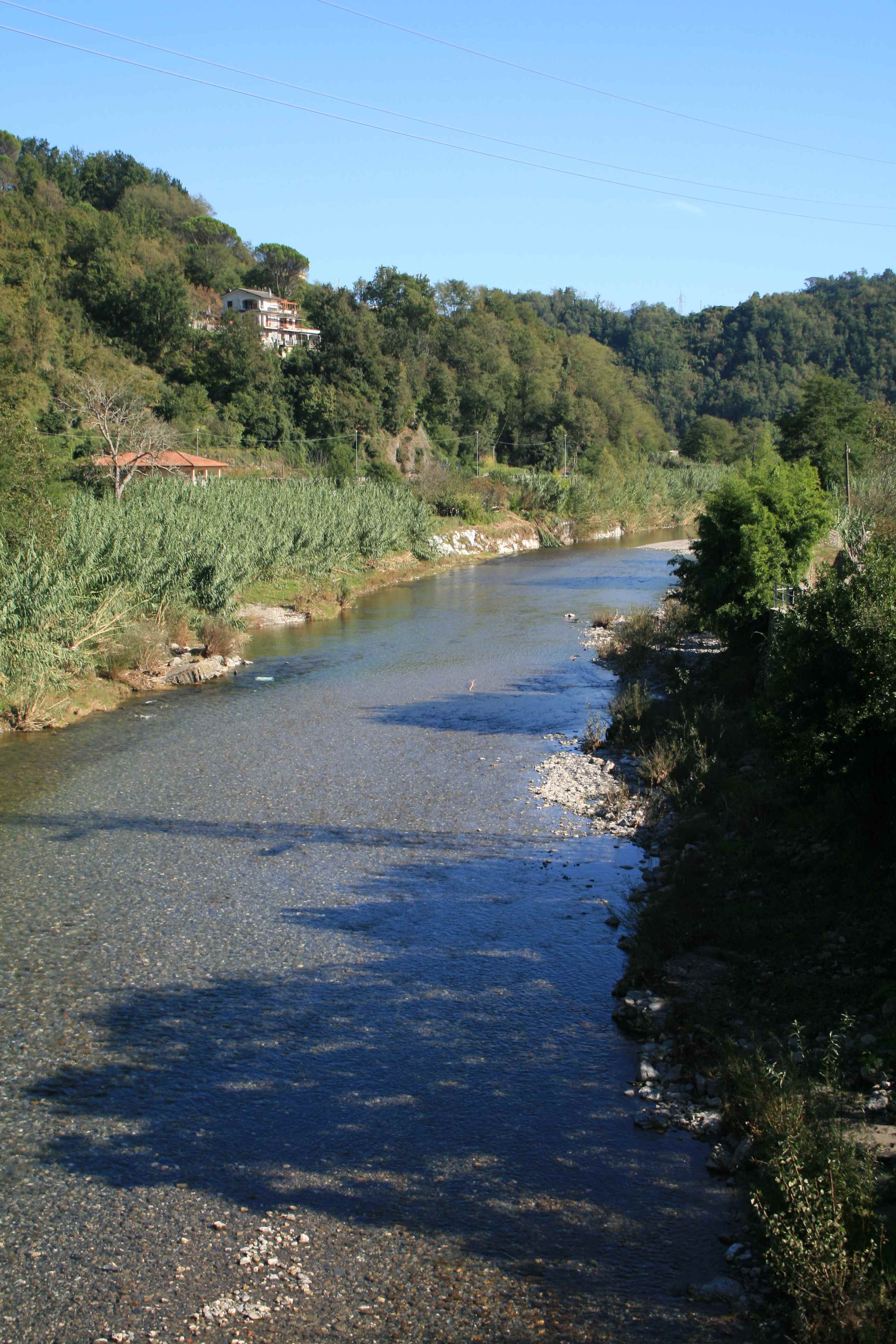 Il torrente Lavagna tra quelli interessati