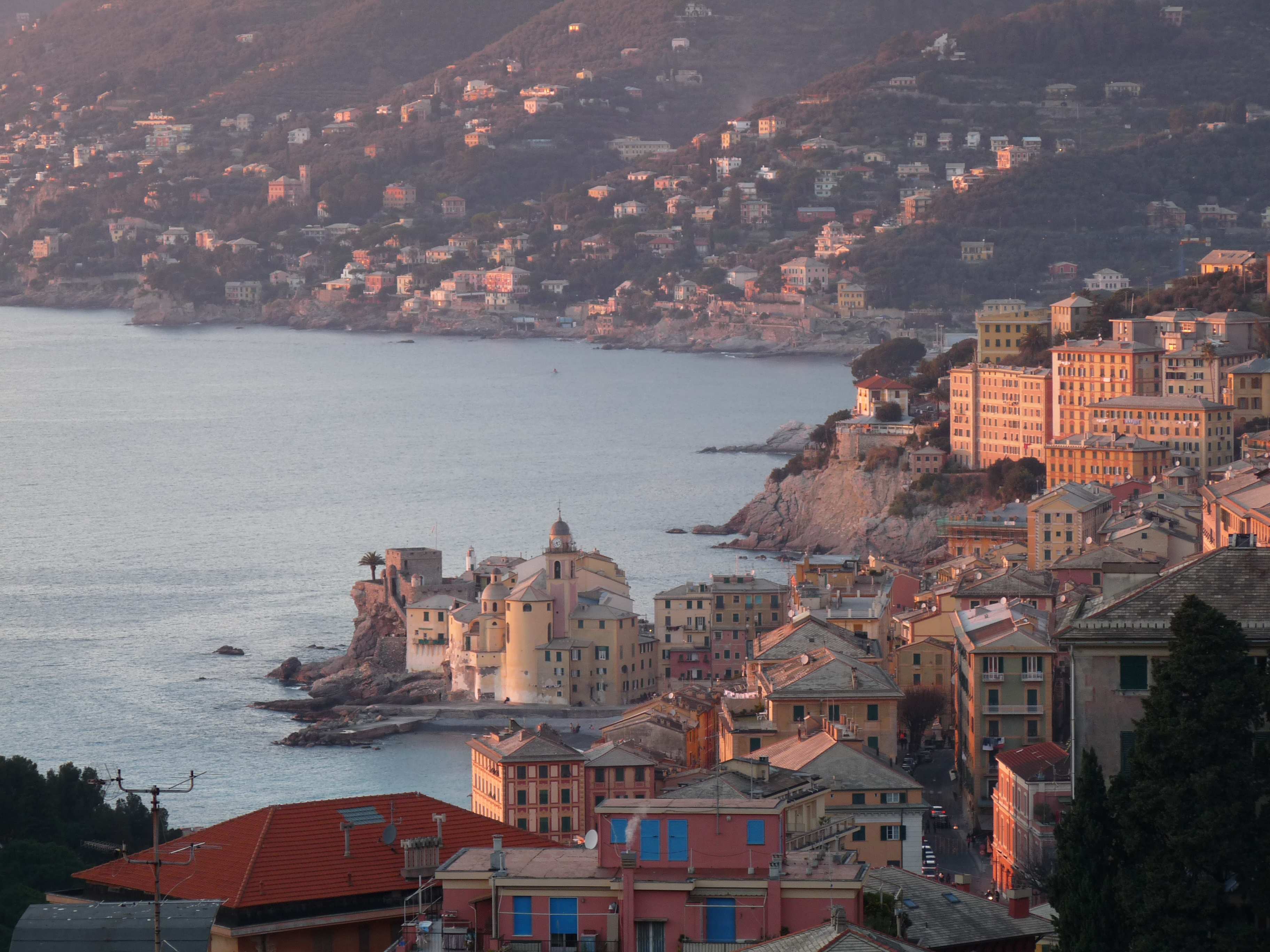 Studenti in piazza oggi a Camogli