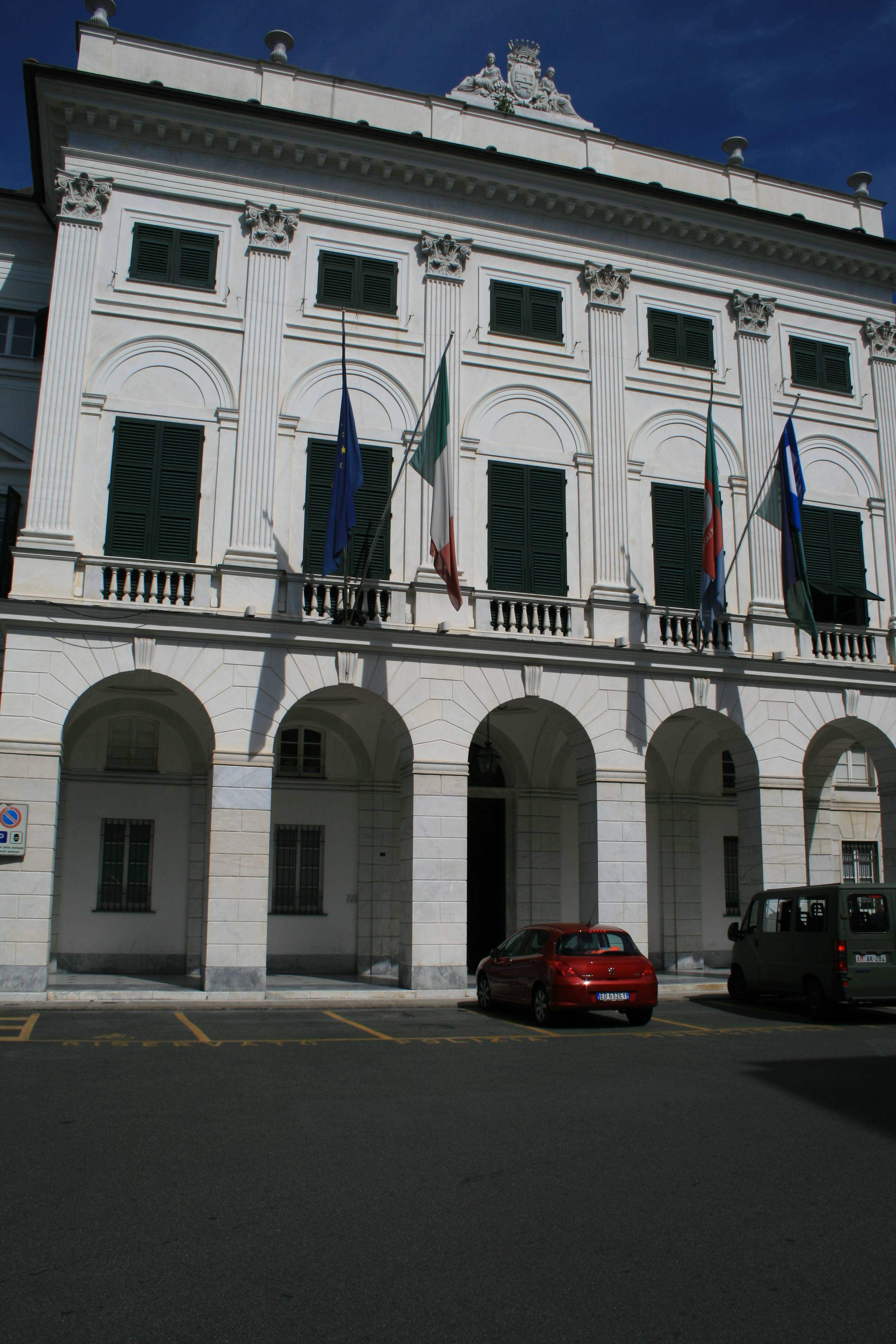 Palazzo Bianco, sede del municipio di Chiavari 