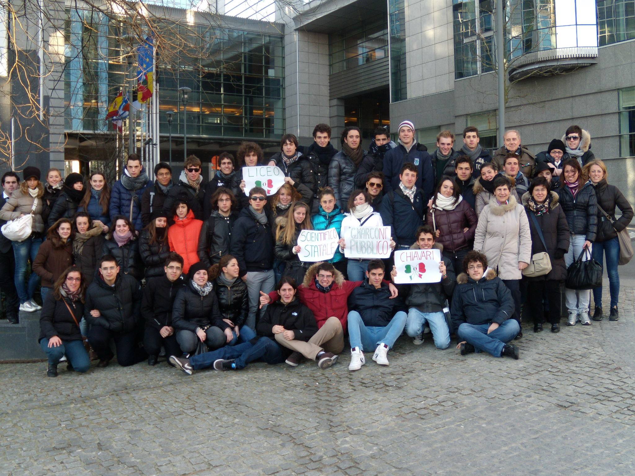 Gli studenti del Liceo Marconi in visita a Strasburgo e Bruxelles