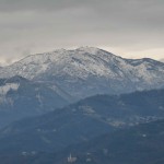 La vetta del Monte Caucaso, 1.245 metri