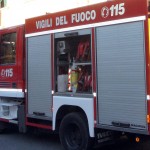 Sono intervenuti i vigili del fuoco di Rapallo