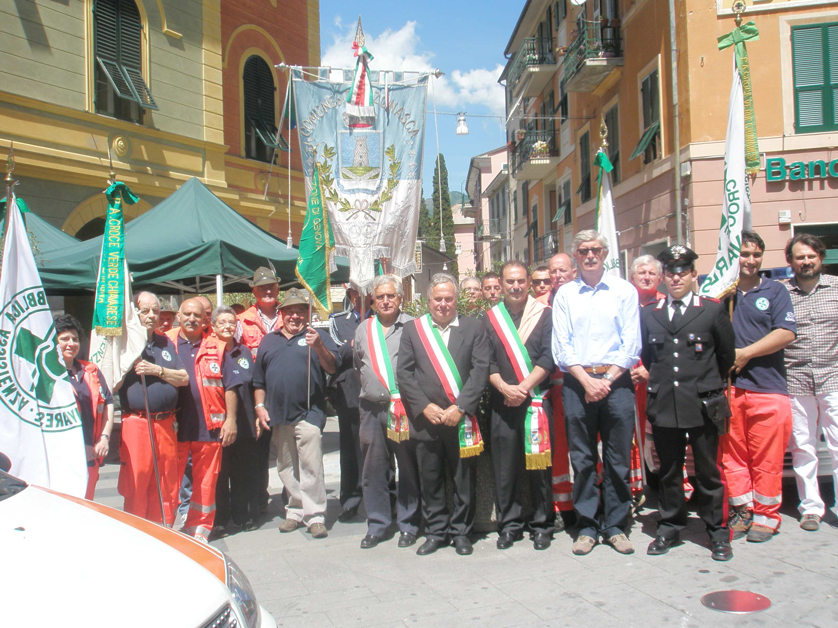 Festeggiato ieri l’anniversario della Croce Verde di Borzonasca Festeggiato ieri l’anniversario della Croce Verde di Borzonasca