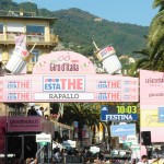 Come per il Giro, arrivo sul lungomare di Rapallo