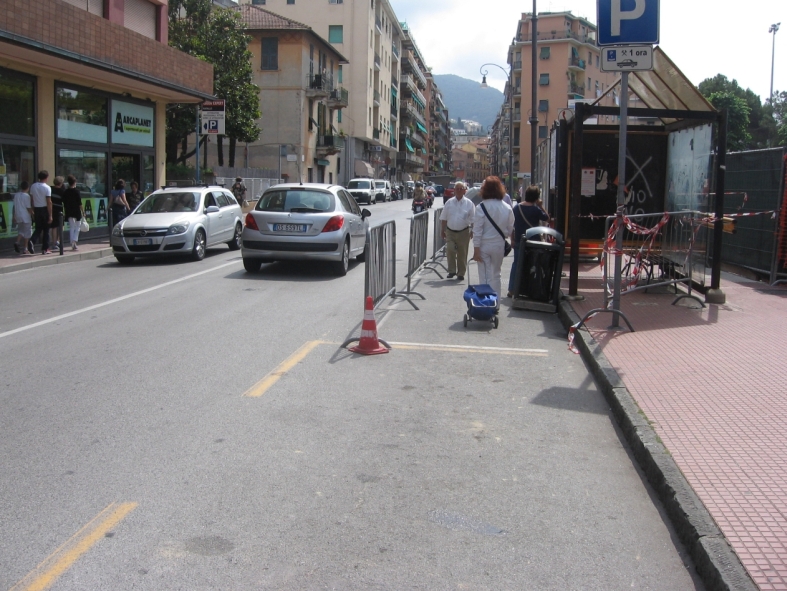 Rapallo: fermi i lavori in Via Mameli per tutto il periodo pasquale