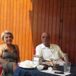 associazione sestri dalle frazioni al mare Il presidente Sivori insieme a Zonfrillo