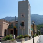 Il palazzo comunale di Cicagna