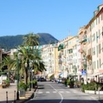 Il lungomare di Ghiaia a Santa Margherita