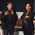 Marco Delpino, qui con don Gallo, si mobilita