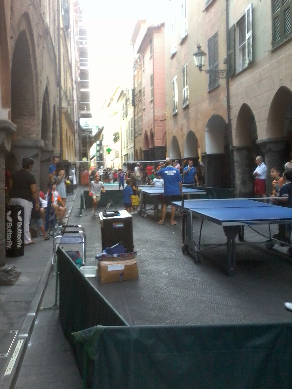 Il ping-pong protagonista a Chiavari Il ping-pong protagonista a Chiavari