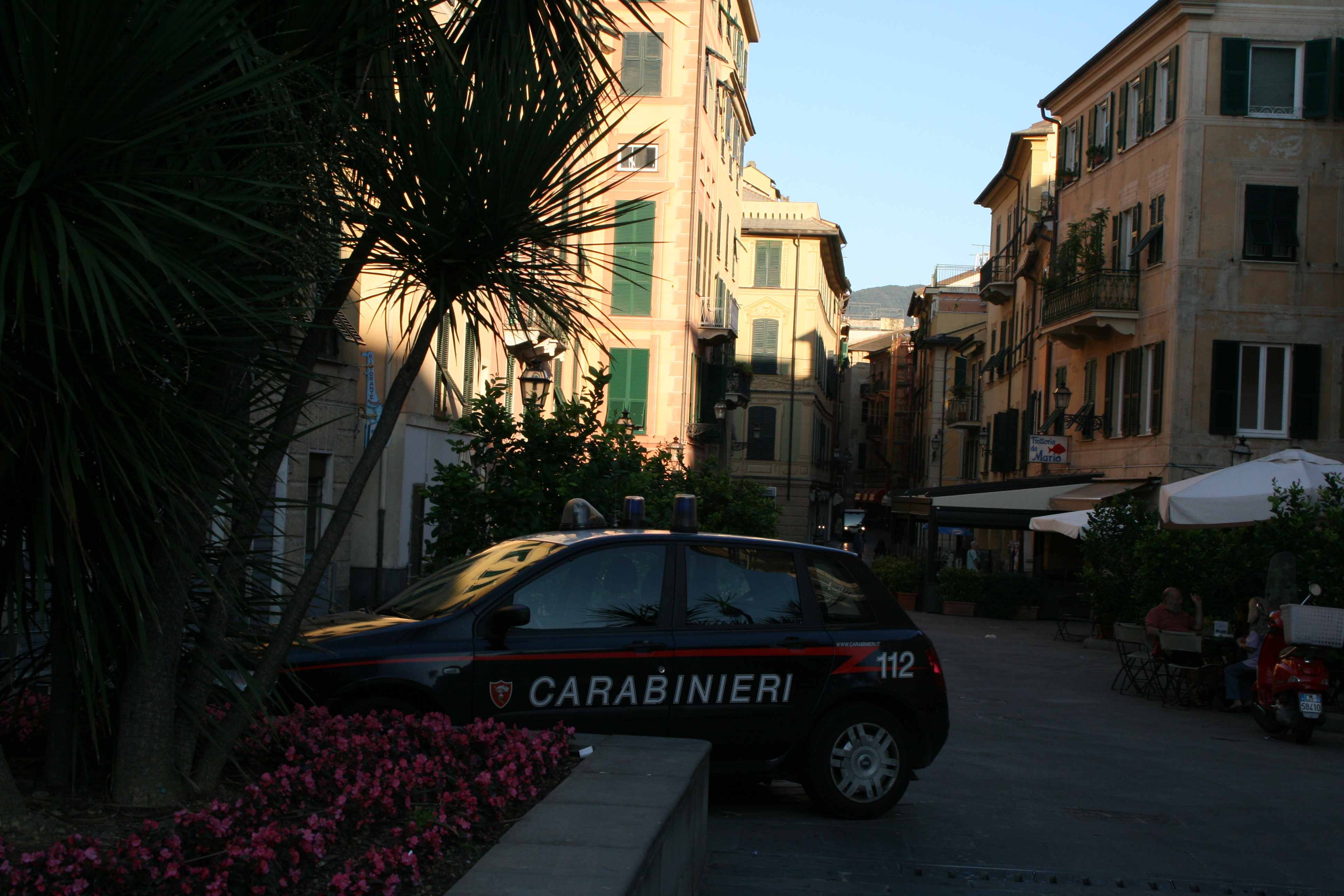 Carabinieri a Rapallo