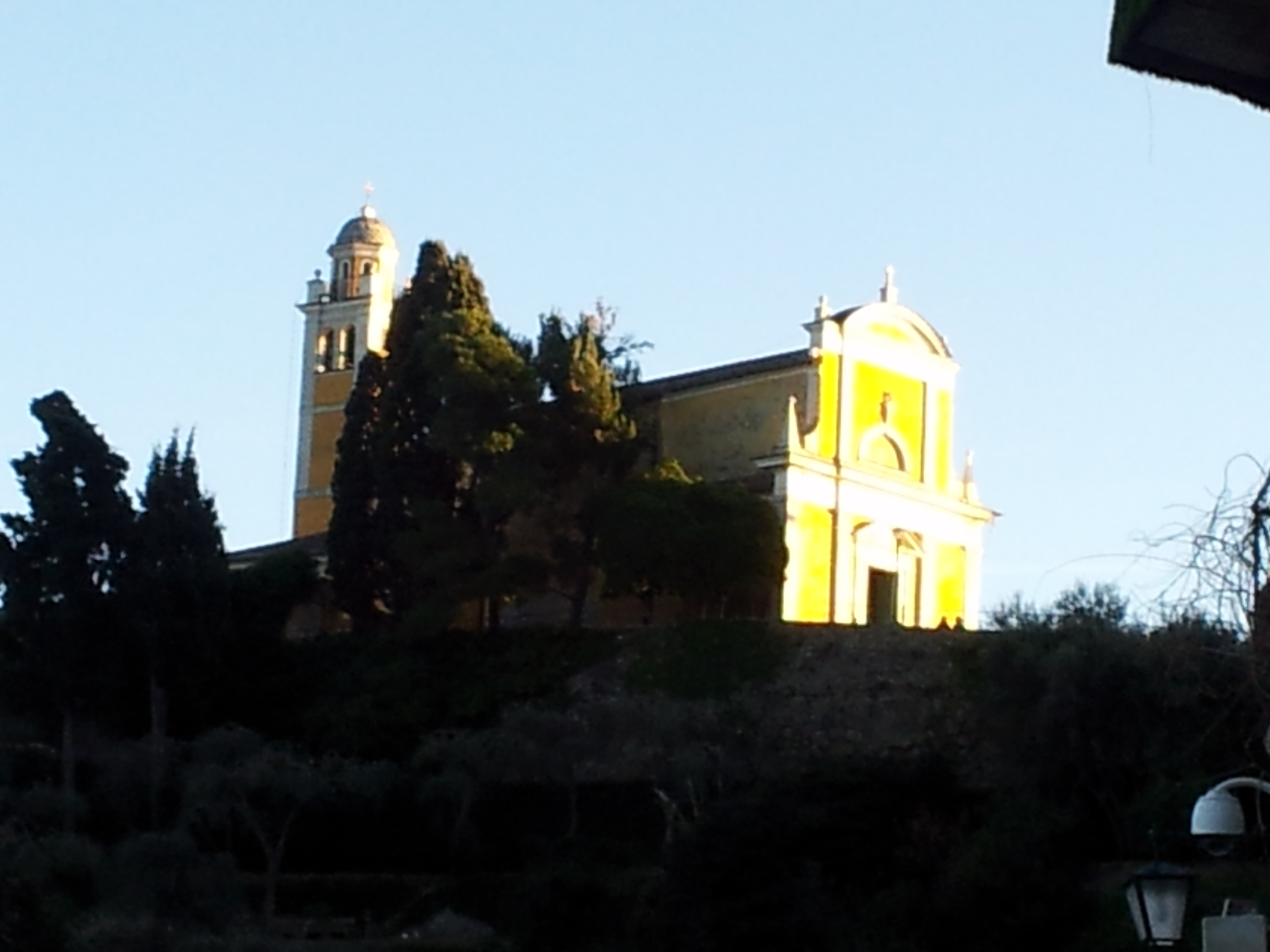 La chiesa santuario di San Giorgio a Portofino