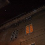 La mansarda bruciata incendio via rivarola