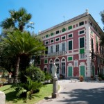 Il giardino e l'esterno di Villa Durazzo