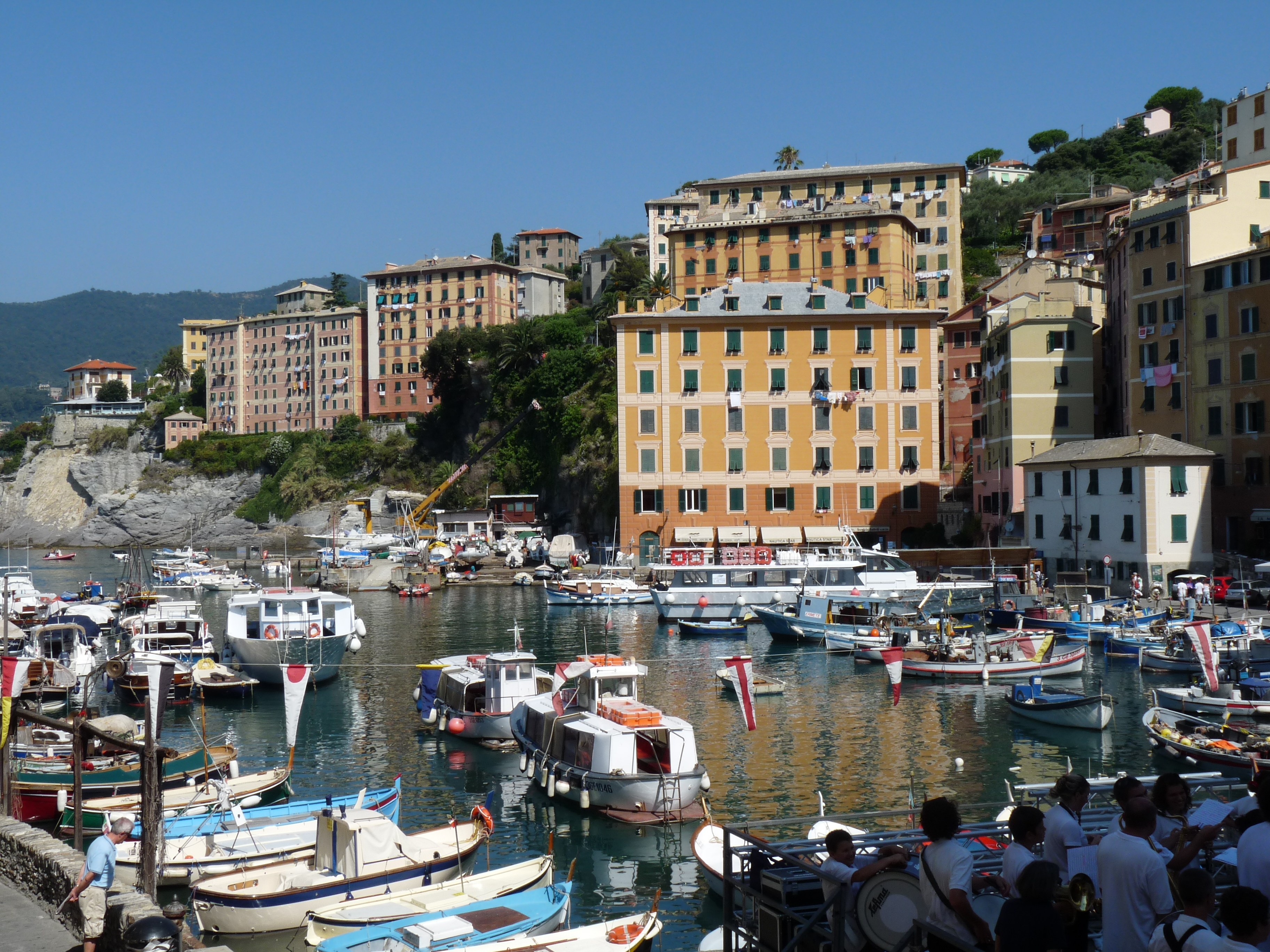 Il porto di Camogli