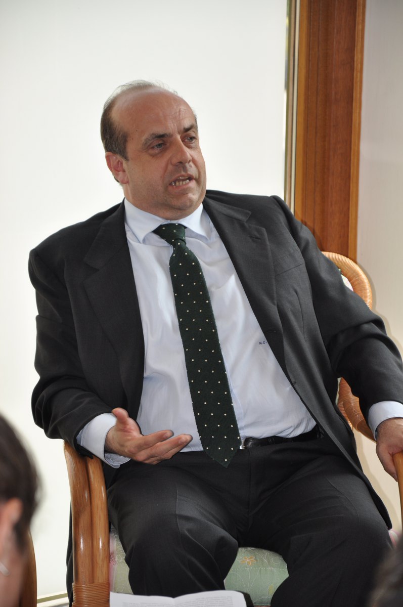 Mentore Campodonico, presidente del consiglio