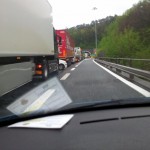 traffico coda autostrada