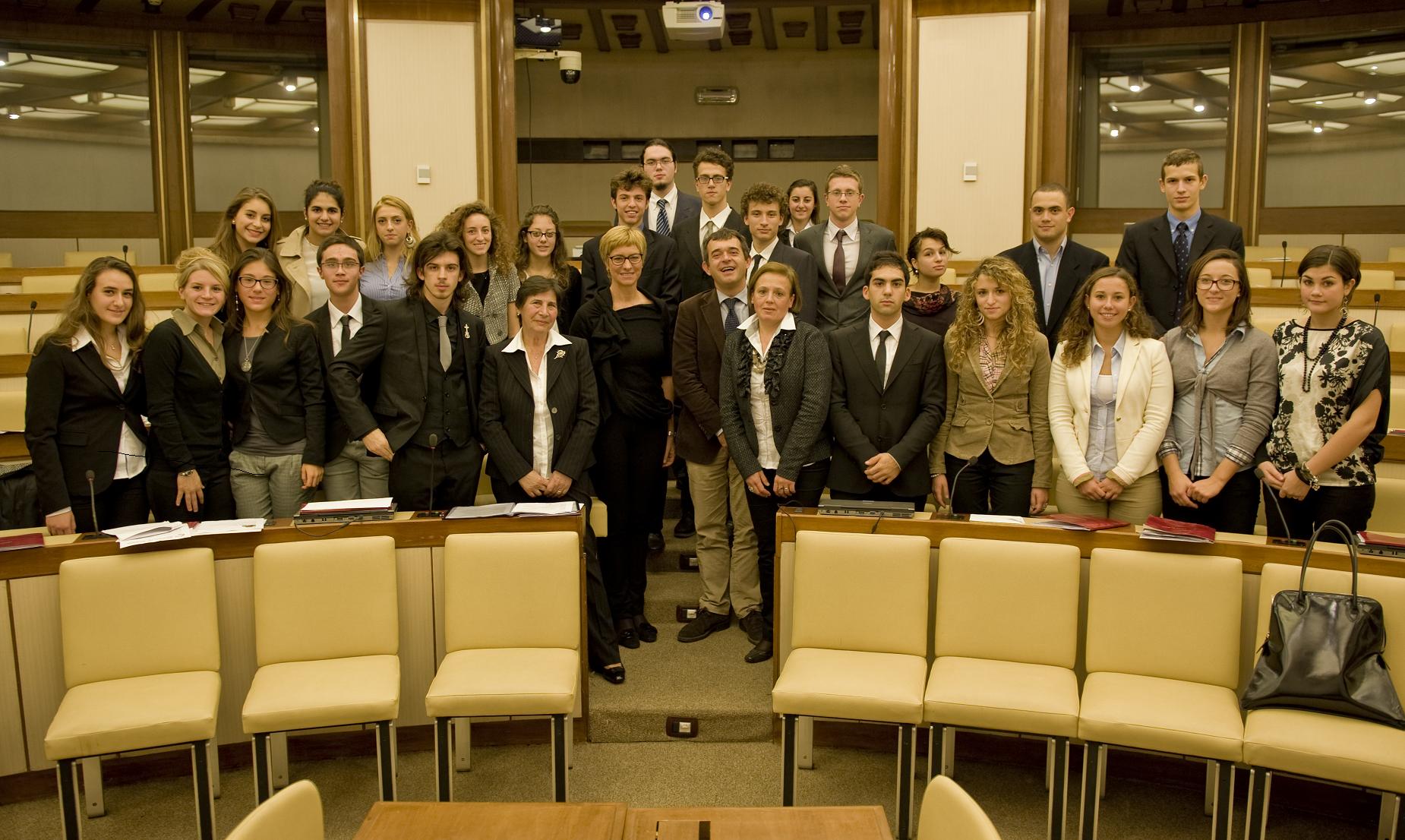 Il Liceo Marconi al Senato Il Liceo Marconi al Senato