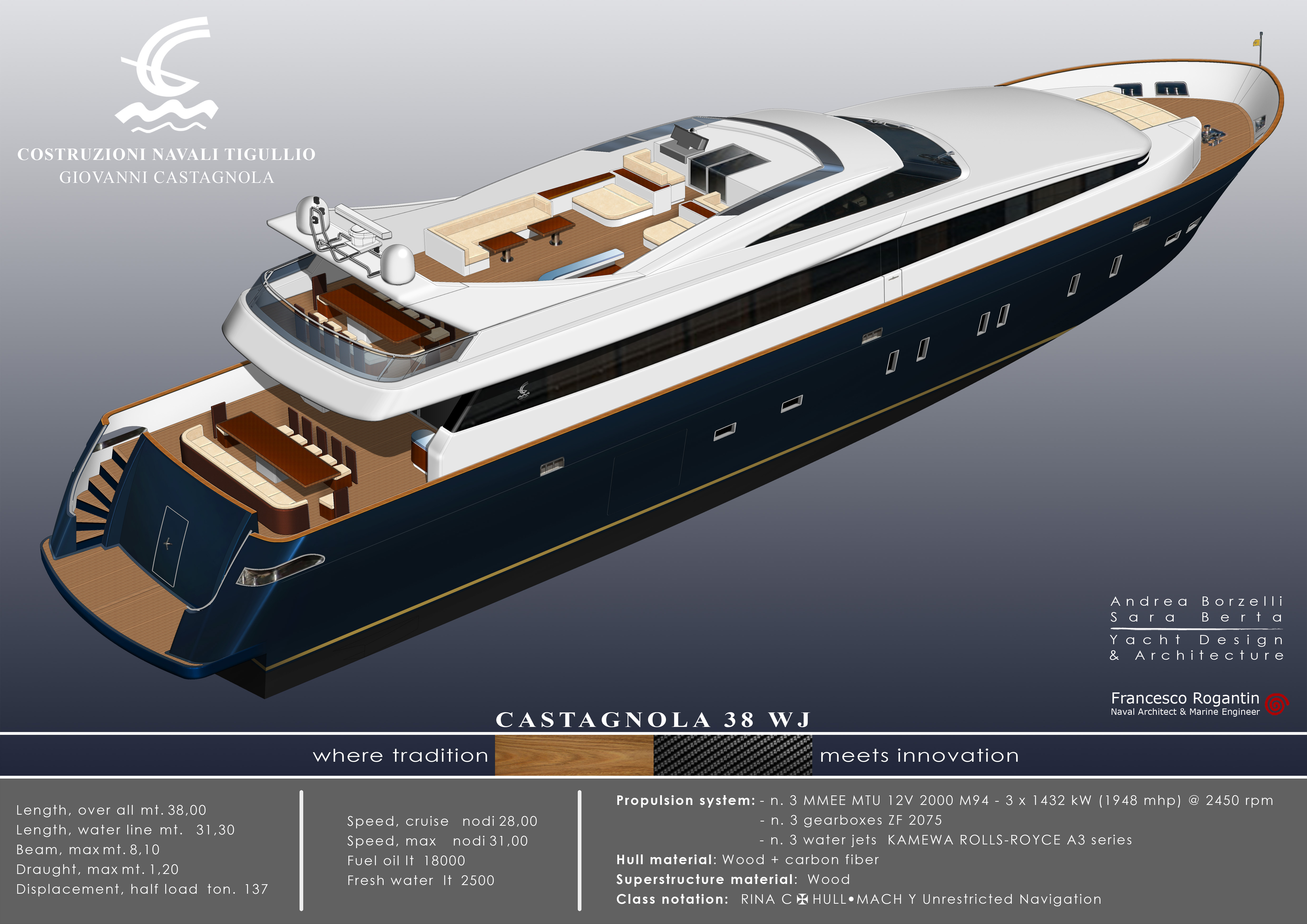 Nasce a Lavagna un mega yacht tutto in legno Nasce a Lavagna un mega yacht tutto in legno