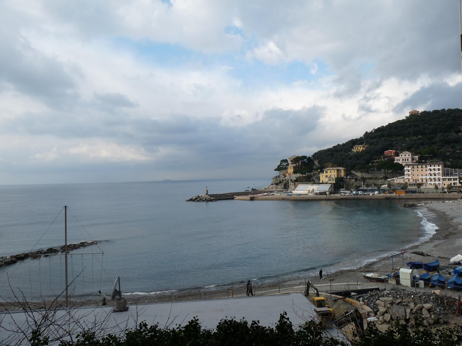 Recco, riparati i danni del molo di Punta Sant’Anna