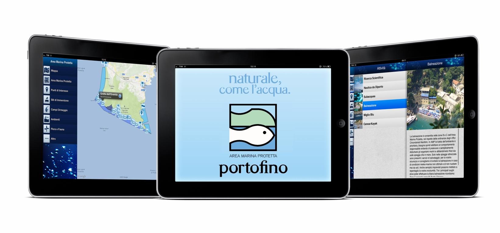Sbarca su iPad l’Area Marina Protetta di Portofino