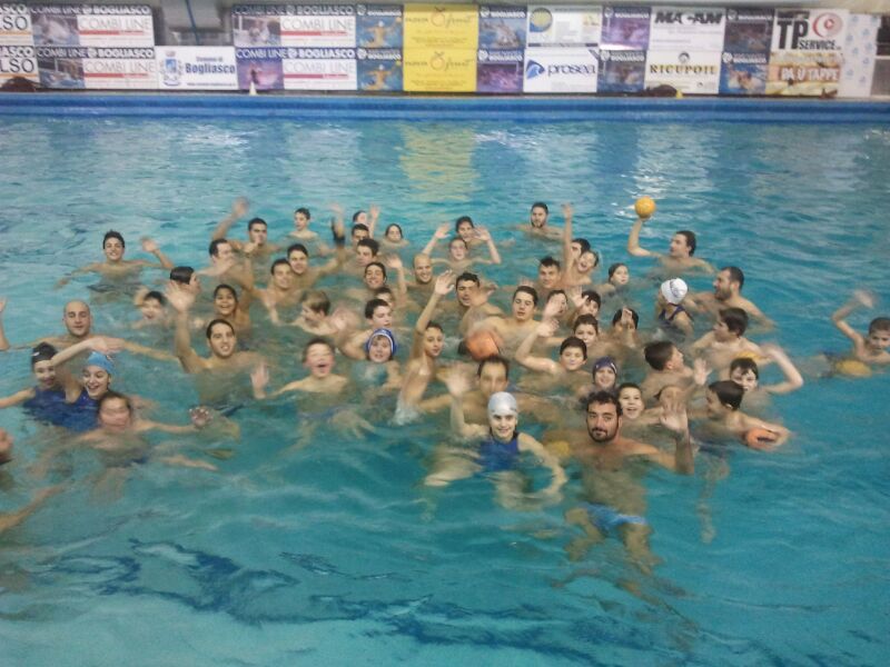 Pallanuoto: festa ieri sera a Bogliasco con la Nazionale azzurra