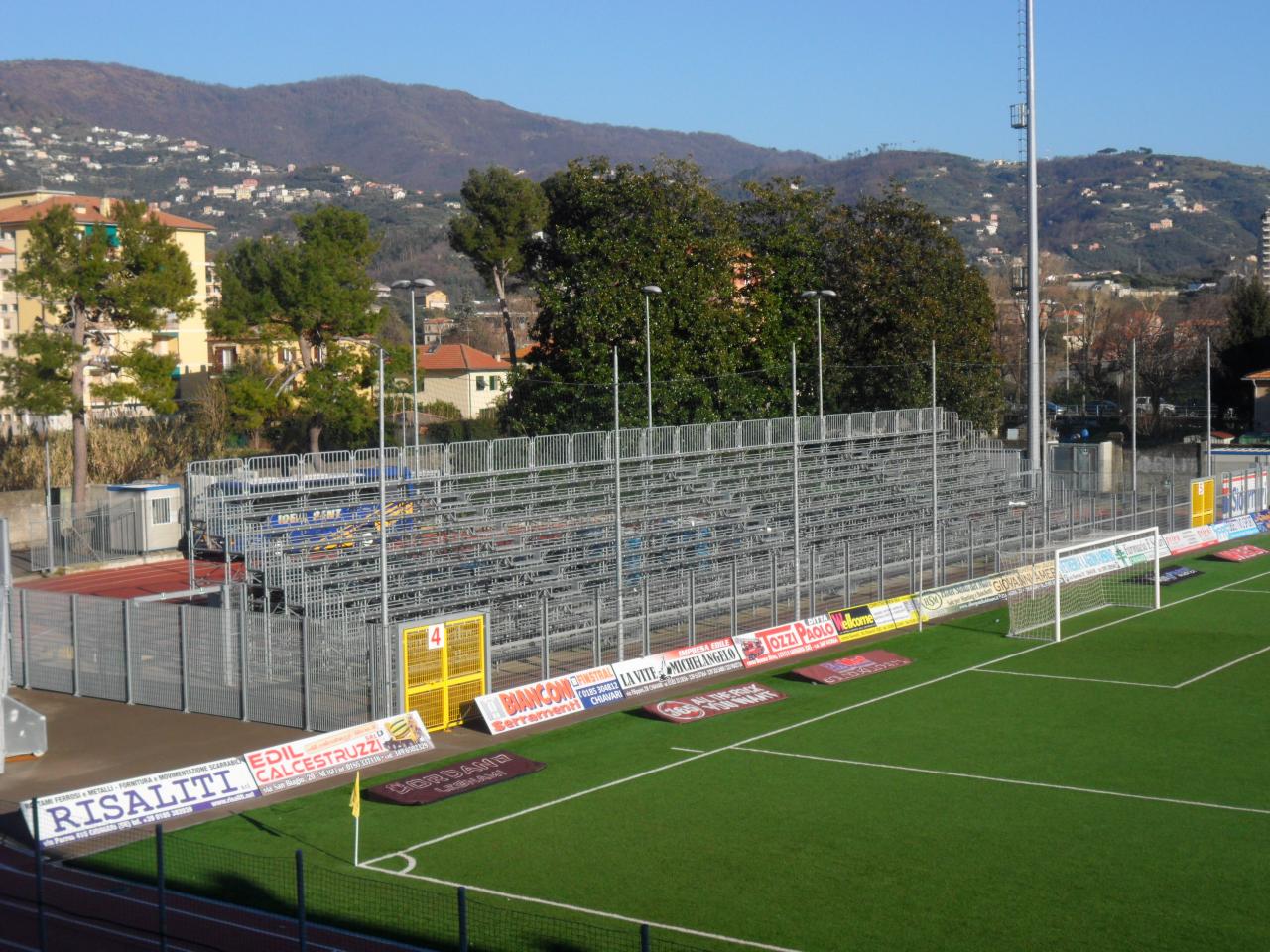 La gradinata nord del Comunale