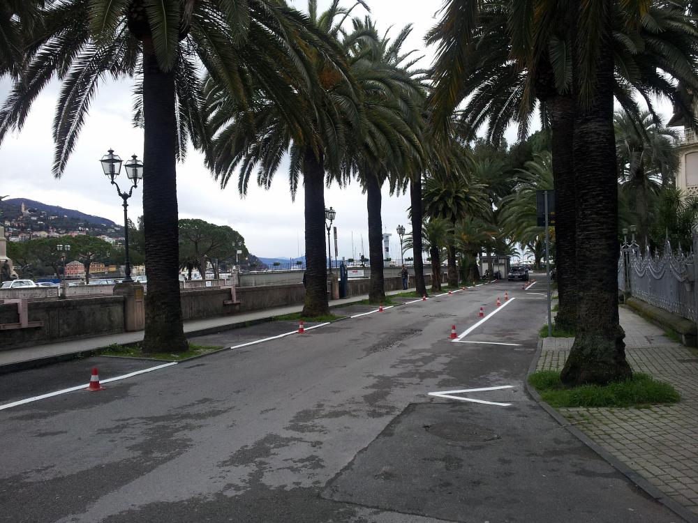 Arredi floreali rubati a Rapallo: ore contate per i ladri