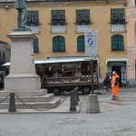 Piazza Mazzini a Chiavari