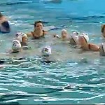 rapallo pallanuoto festeggiamento post vittoria