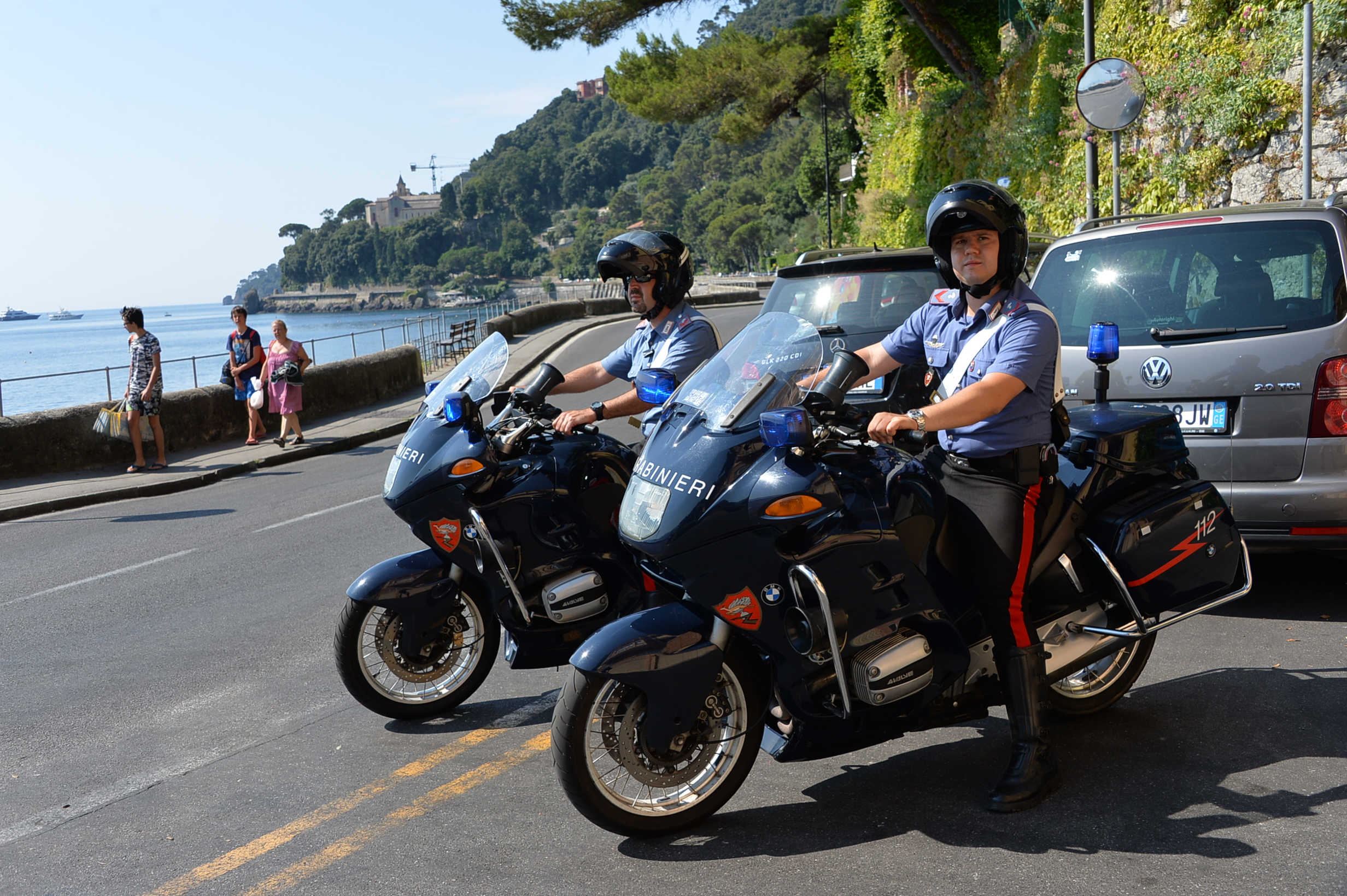 Un controllo dei carabinieri di Santa Margherita