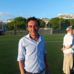 L'allenatore della Virtus Entella, Luca Prina