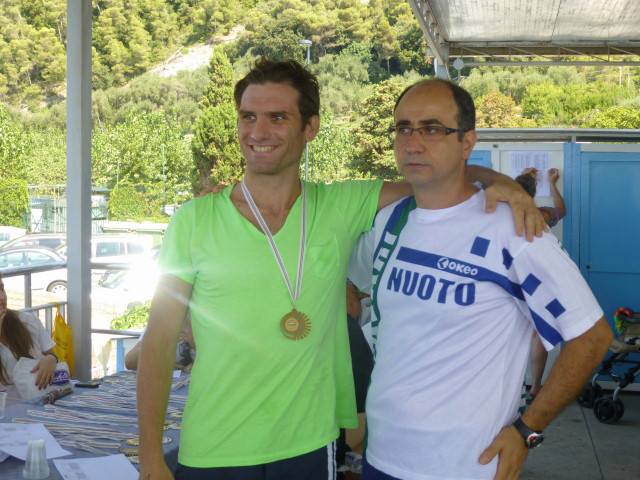Nuoto, Alessandro Rivellini e Monica Olmi vincono la traversata di Chiavari Nuoto, Alessandro Rivellini e Monica Olmi vincono la traversata di Chiavari