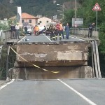 Dopo il crollo del ponte la viabilità è difficile