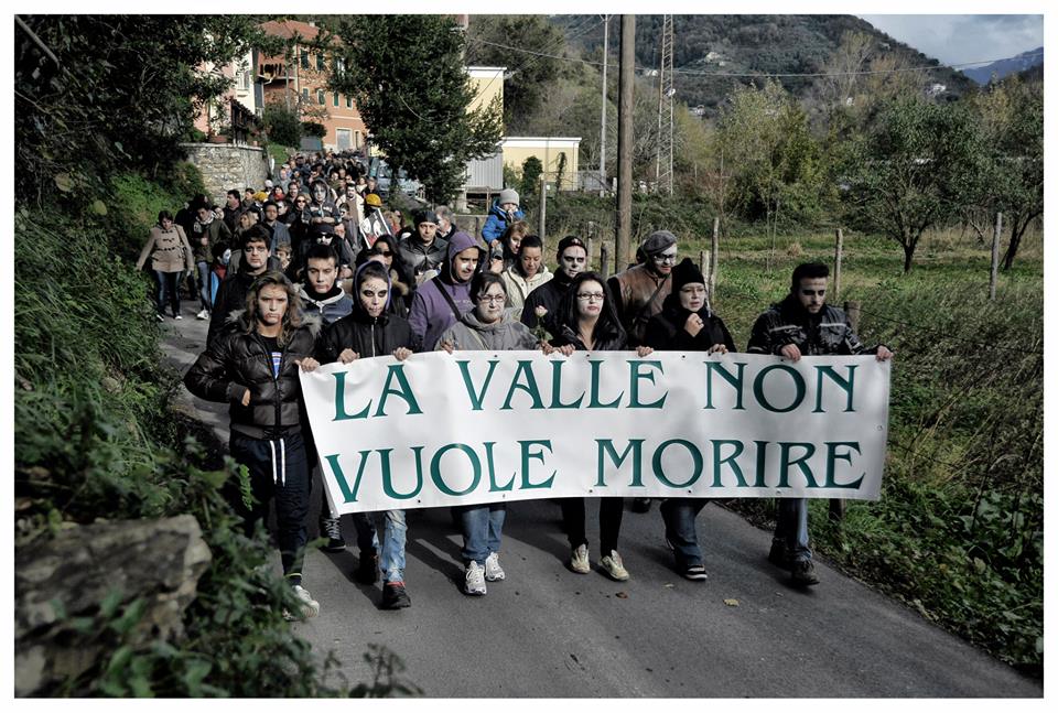 La marcia dei non morti a Carasco del 24 novembre