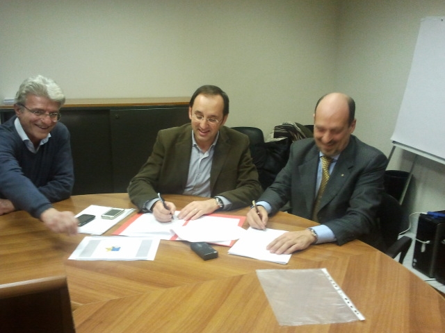 Stamattina la firma dell