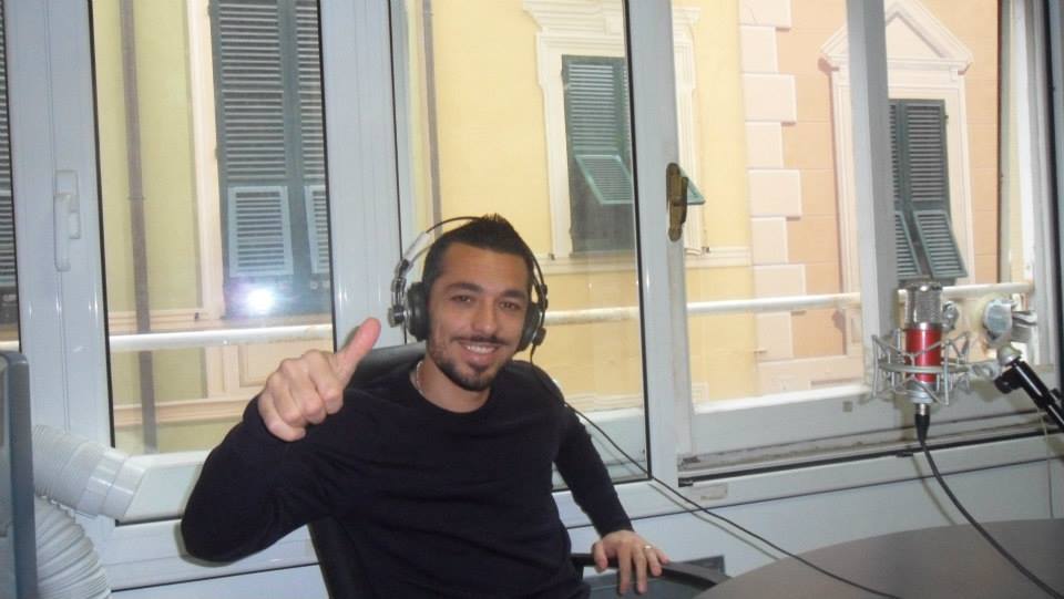 Gennaro Volpe negli studi di Radio Aldebaran