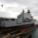 Il varo della nave algerina