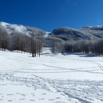 C'è la neve, sono felici gli sciatori