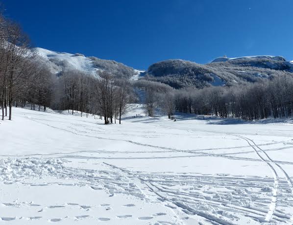 Tanta neve al Prato della Cipolla. Oggi carnevale