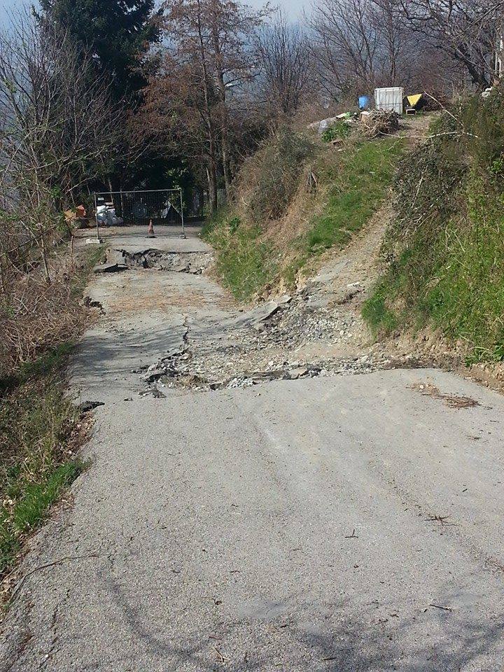 Frana della Spinarola, sopralluogo dell’assessore regionale Giampedrone Frana della Spinarola, sopralluogo dell’assessore regionale Giampedrone