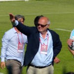 Il presidente dell'Entella Antonio Gozzi 