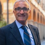 Il sindaco di Chiavari Roberto Levaggi stamattina a Palazzo Spinola