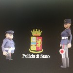 La versione cartoon del comandante Ruggero Ferri
