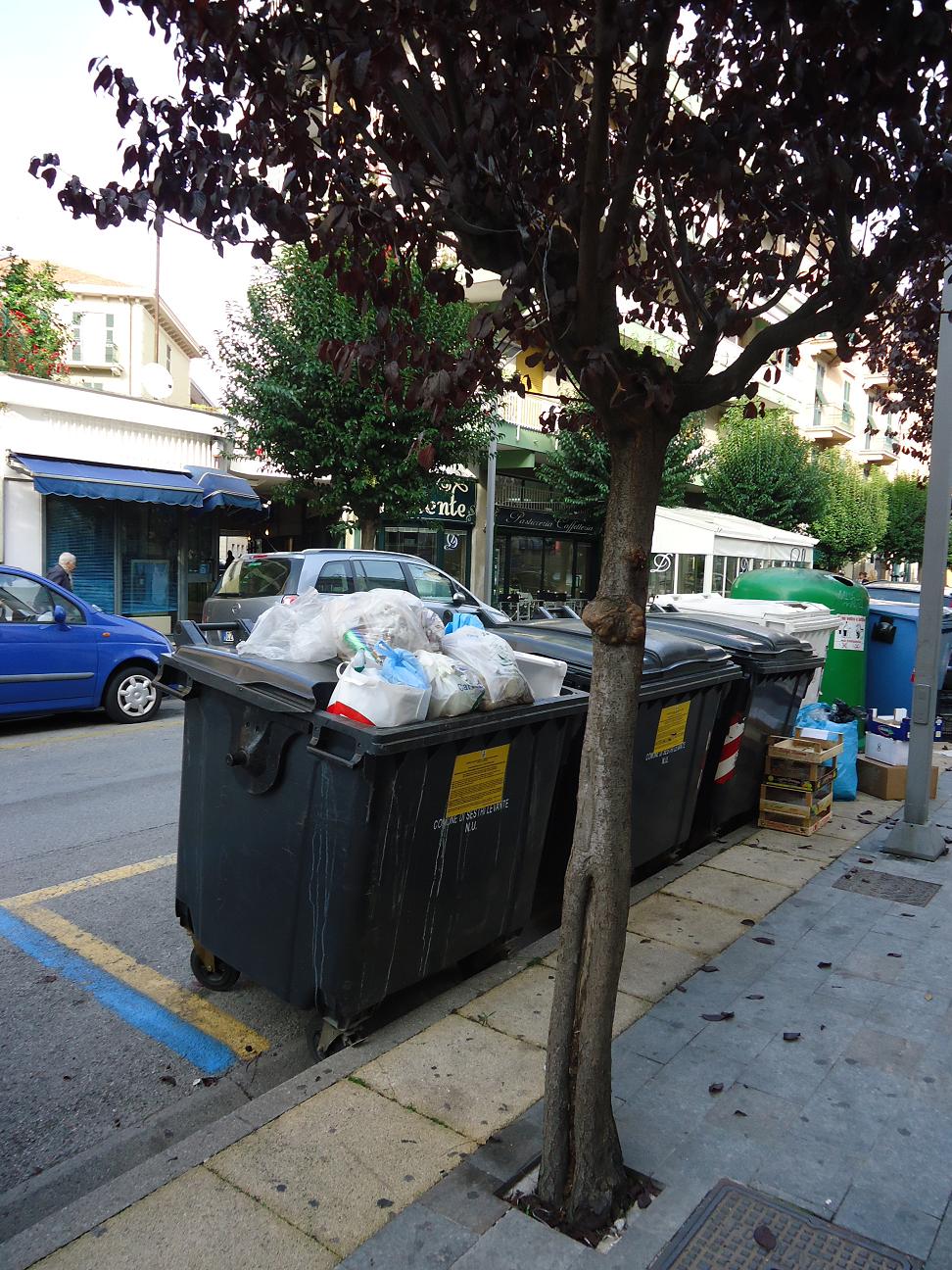 La situazione dei rifiuti non è rosea