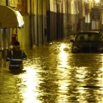 L'alluvione ha lasciato molti danni sul territorio